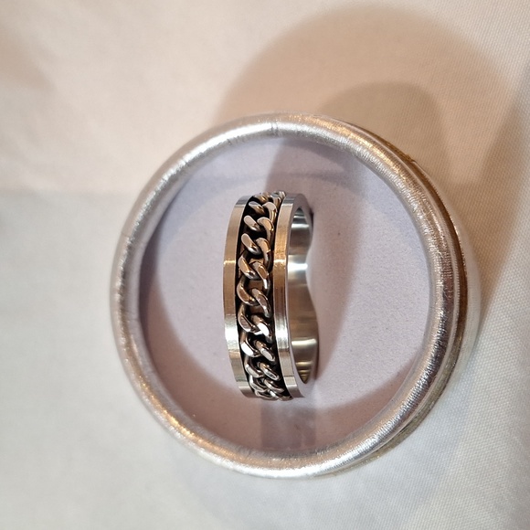 Other - #11 Mens Ring 316L low carbon stainless steel SZ 15